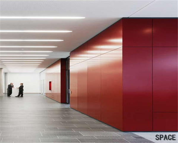 河池挂板隔断墙，金属挂板隔断